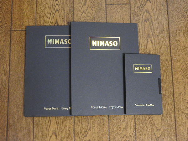 Nimasoのフィルムの外箱の写真